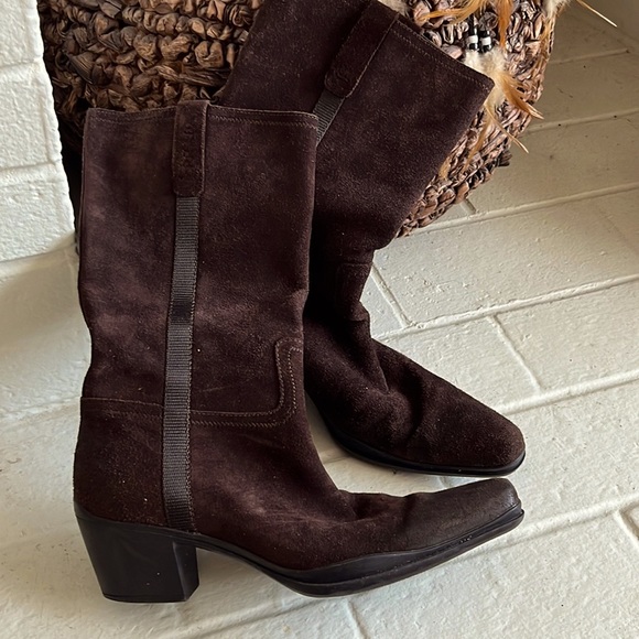 Prada Shoes - 🇮🇹PRADA Suede Boots